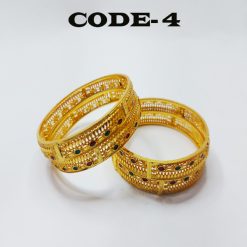 Woman Bangle 4Pcs 1 Set With All Size(Code-4)