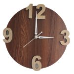 D34 Wooden Wall Clock
