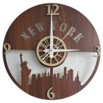 D36 Wooden Wall Clock