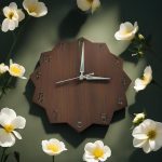 D47 Wall Clock Wooden