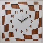 D51 Wall Clock Wooden