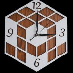 D58 Wooden Wall Clock