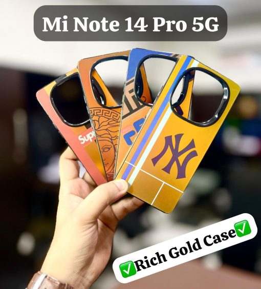 Imported Rich Gold 3D Effect Case Choise Model