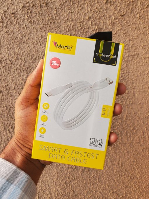 [U-13] T-C 30W Smart & Fastest Data Cable