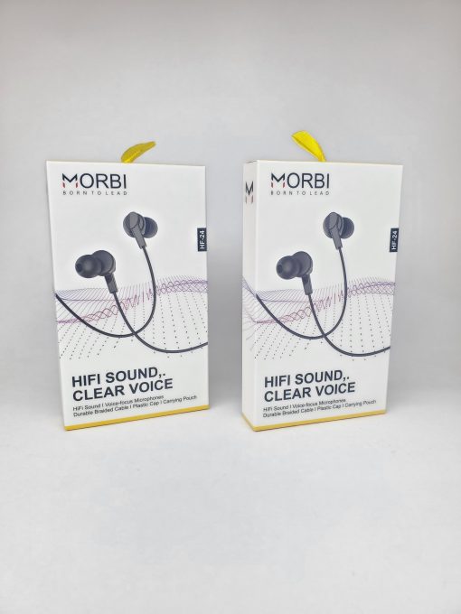 Morbi Earphone hf-24 hifi sound clear voice
