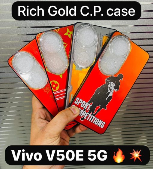 Imported Rich Gold 3D Effect Case Choise Model