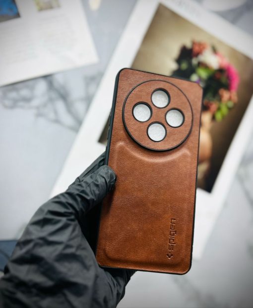 Spigen Logo Leather Best Quality Soft Case Only Hot Models