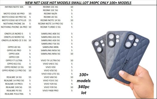 Net Case 340pc lot -5-5pc all models -