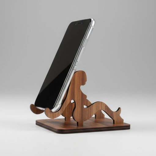 Wooden Mobile Stand foldable Women Shape