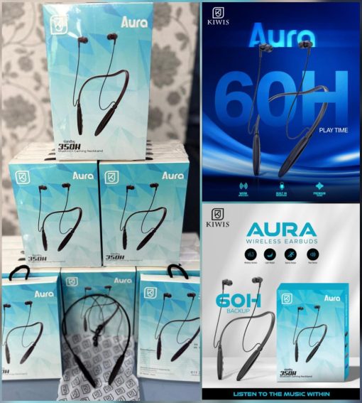 Aura Wirless  neckband Bundle (100pc cartoon)