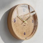 Buy Peacock Engraving Rajwadi Premium Wooden Wall Clock – Wholesale (10x10 Inch)