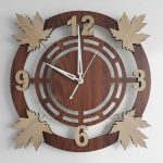 MTW 01 Wooden Wall Clock