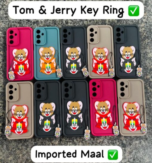 [LOT 86 PCS] 3D KEYRING TOM & JERRY CASE
