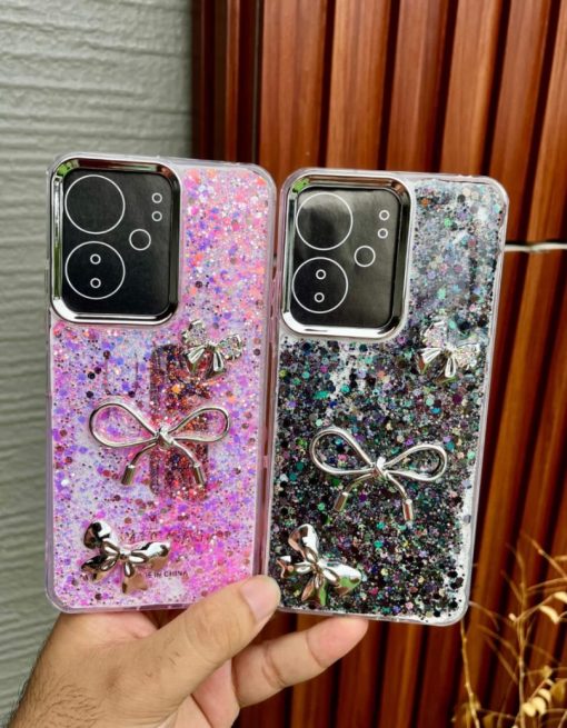 [LOT 80 PCS] IMPORTED 3D METAL GLITTER GLUE CASE
