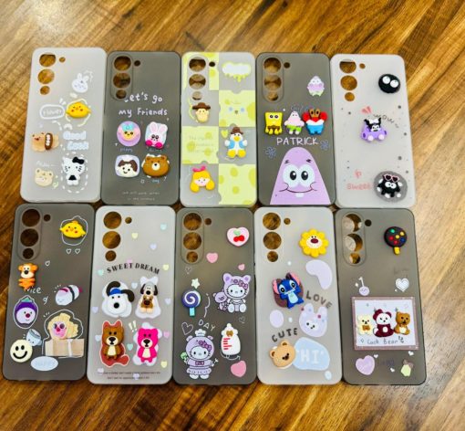 [LOT 132 PCS] IMPORTED SMOKE TPU WITH PRINT + TOY CASE