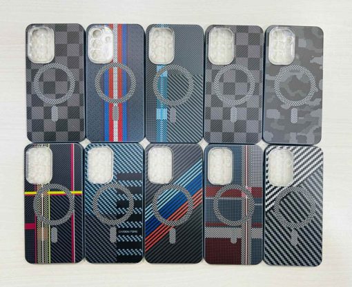 [LOT 58 PCS] MATTE ABSTRACT CARBON MAGSAFE DESIGN CASE