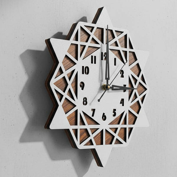 D71 Wooden Wall Clock - Image 2