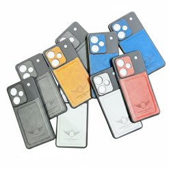 Premium Leather Mix Mobile Back Cover for Oppo, Vivo, Mi & Samsung – New Model Variety