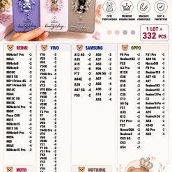 Soft Teddy Crown Case Lot 332pc lot