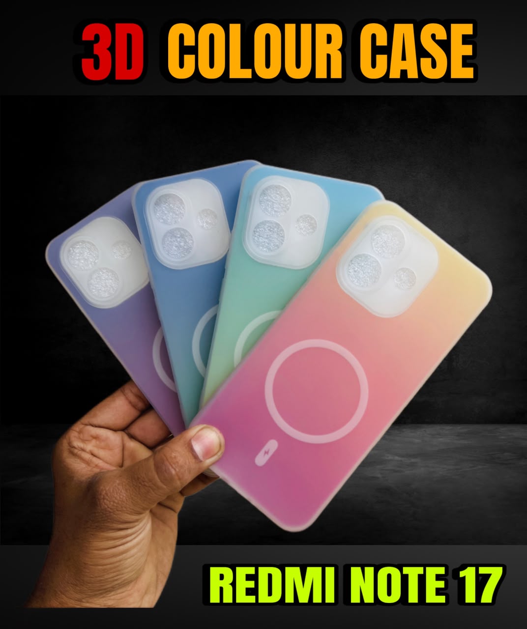3D COLOUR MAGSAFE COVER