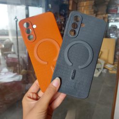 Leather Power MagSafe Phone Case